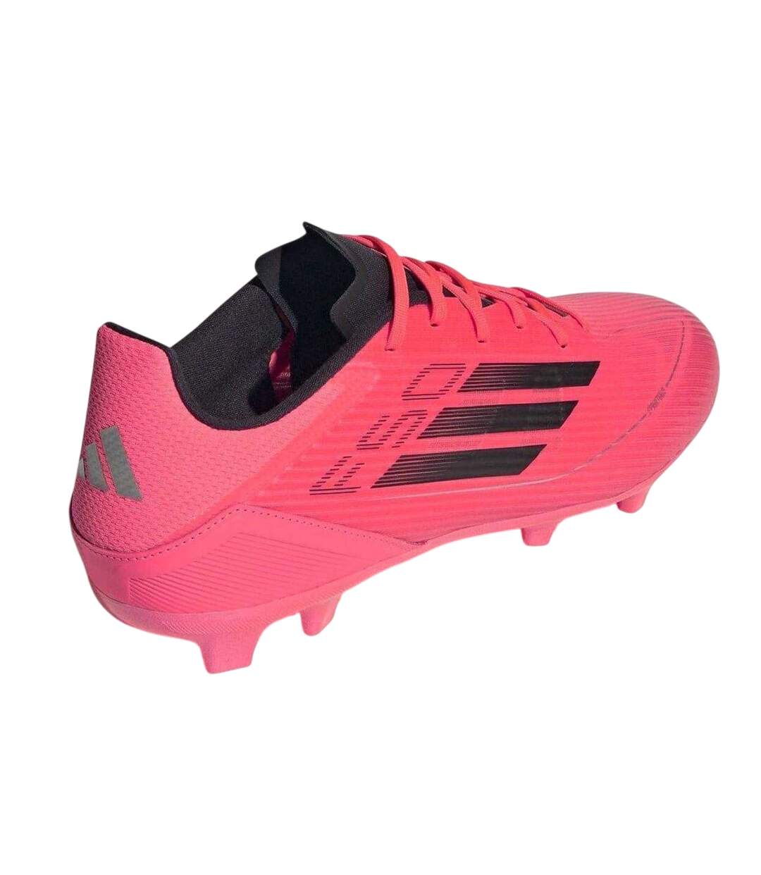 Chaussures De Foot Pour Terrain Ferme Messi F50 Homme Rose Noir Adidas-2