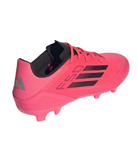 Chaussures De Foot Pour Terrain Ferme Messi F50 Homme Rose Noir Adidas