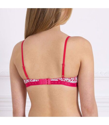 Soutien-gorge sans armatures souple rose Gaby