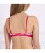 Soutien-gorge sans armatures souple rose Gaby