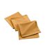 Lot de 3 Serviettes de Table Mistral 40x40cm Moutarde-1