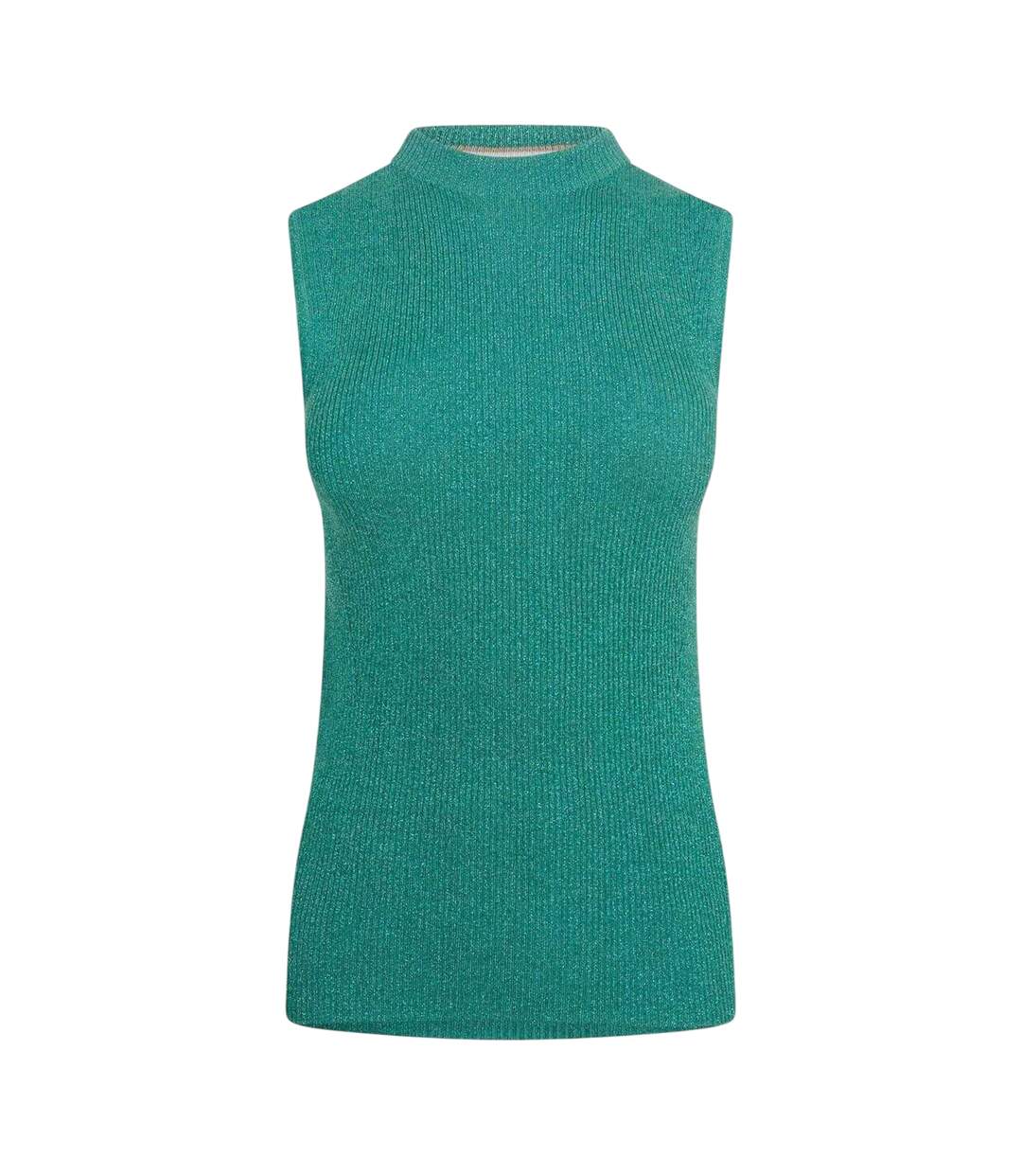 Pull Sans Manches Femme Vert Boss-1