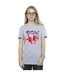 Disney Femme/Ladies Lightyear Sox Digital Cute Cotton Boyfriend T-Shirt (Gris sportif) - UTBI34124-2