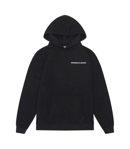 Mens Dreamscape Hoodie Black Rose London