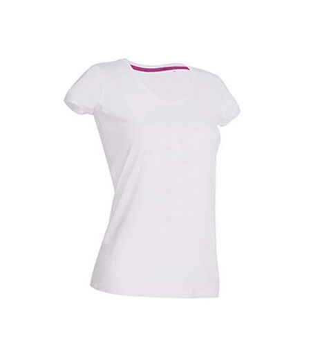 T-shirt megan femmes blanc Stedman