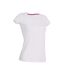 T-shirt megan femmes blanc Stedman-2