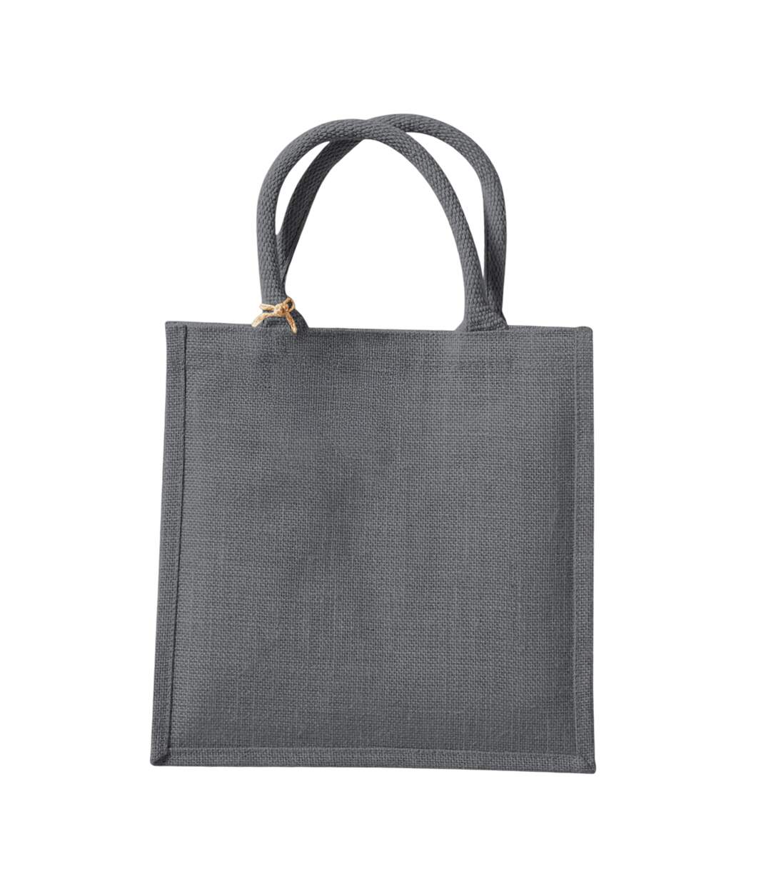 Tote Bag Motif/style Mi-longue Taille Unique Gris Foncé Westford Mill-2
