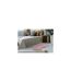 Tapis Imitation Fourrure Kunda 60x90cm Rose-4