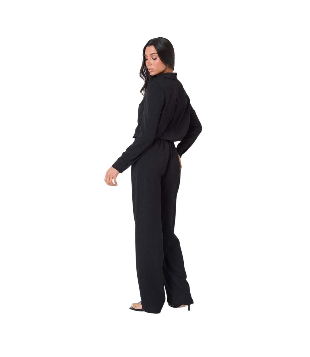 Chemise Manches Longues Femme Noir I Saw It First-3