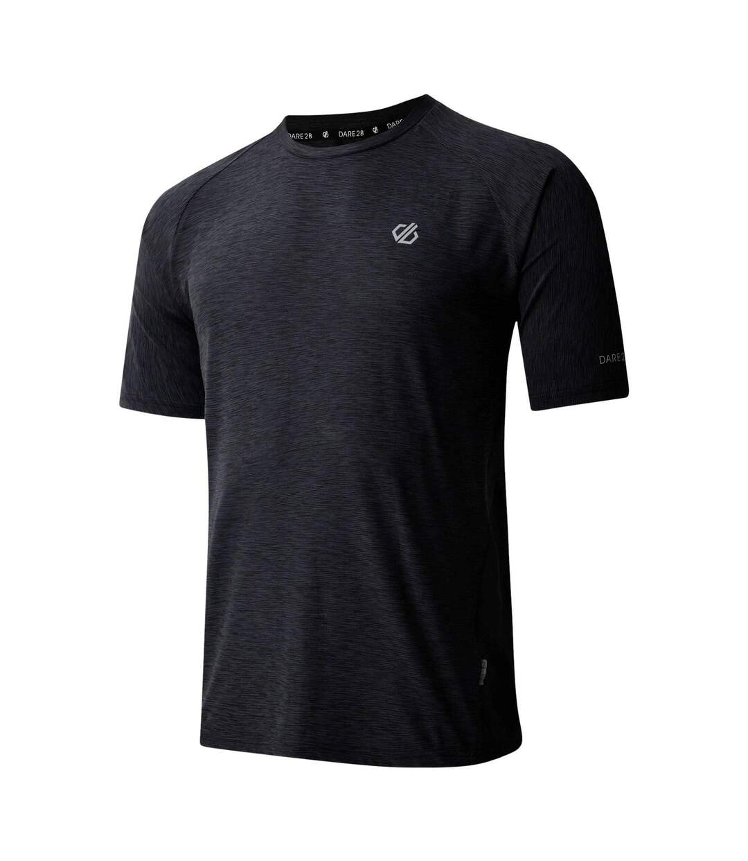 T-shirt Power Up Homme Noir Chiné Dare 2B-3