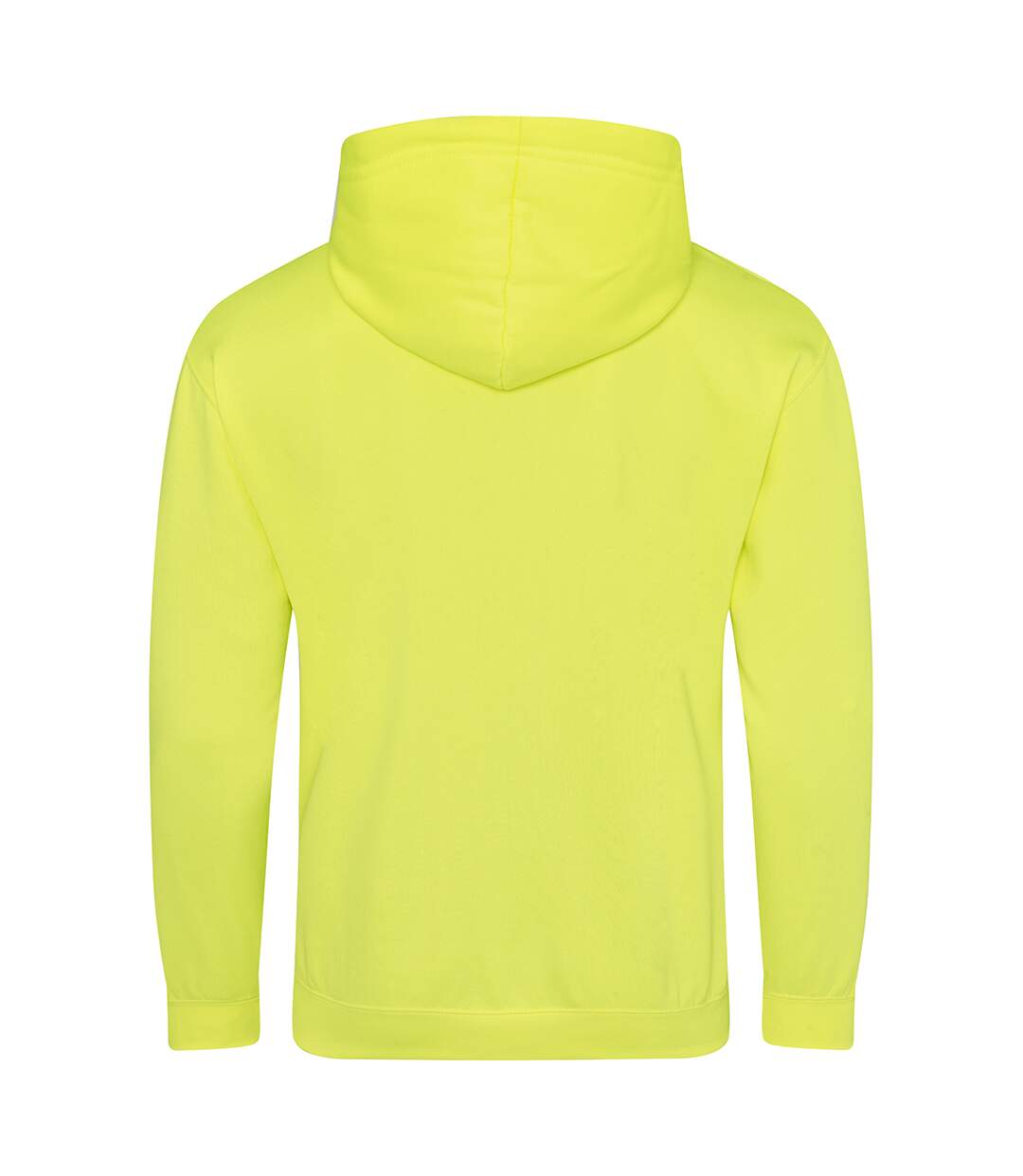 Sweatshirt à capuche adulte unisexe jaune électrique Awdis