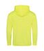 Awdis Unisex Electric Hooded Sweatshirt / Hoodie (Electric Yellow)
