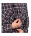 Mens Rapeseed Check Shirt Dark Grey Trespass-3