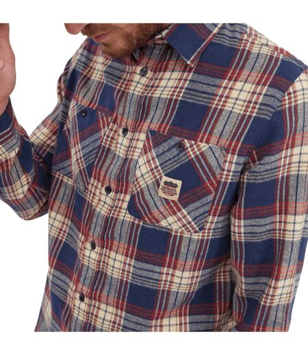 Chemise plaid avec poche Jack Vondutch