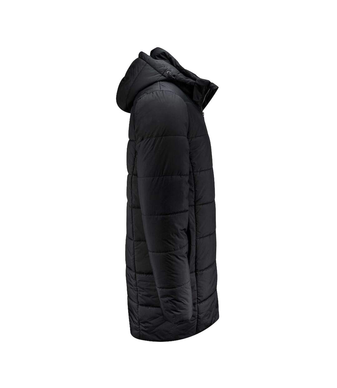 Mens Nordmont Long Jacket Black James Harvest-4