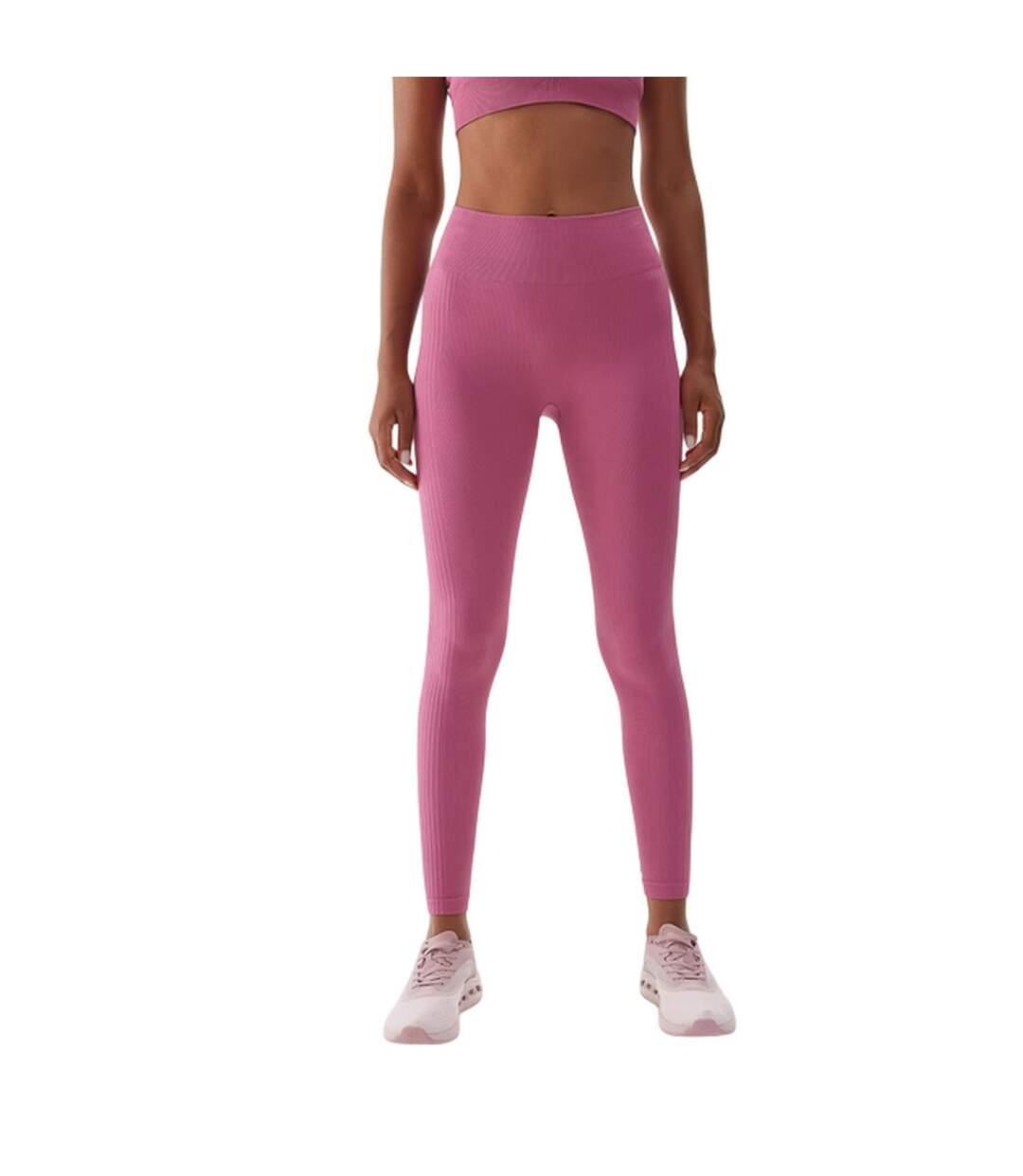 Legging F278 Femme Rose 4F-3