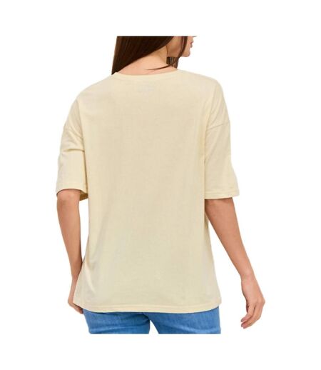 T-Shirt beige femme disney sitting slouch