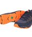 Mens Ortholite Trainers Navy Orange Karrimor-4