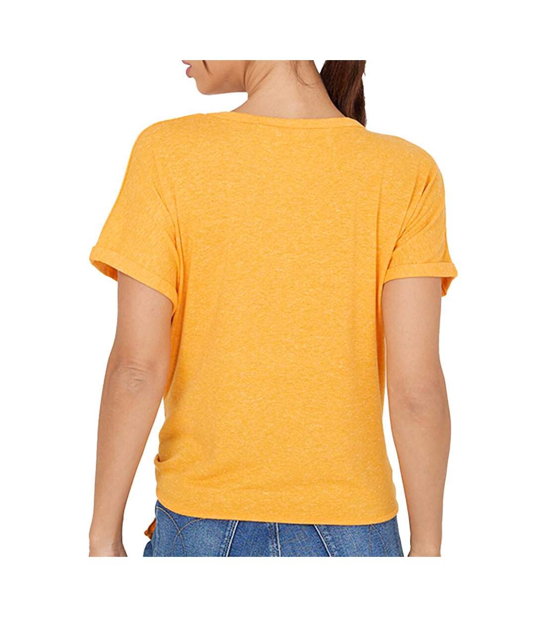 T-Shirt Orange Femme Vero Moda Marijune - M-2