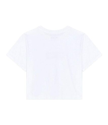 T-shirt Blanc Femme Teddy Smith Supalm - S