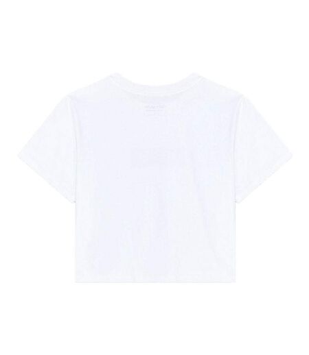 T-shirt Blanc Femme Teddy Smith Supalm - S