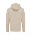 Unisex adult jasper recycled cotton hoodie desert Iqoniq-2