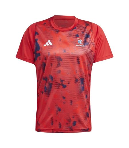 T-shirt Handball Motif/style France Ffr Homme Rouge Adidas