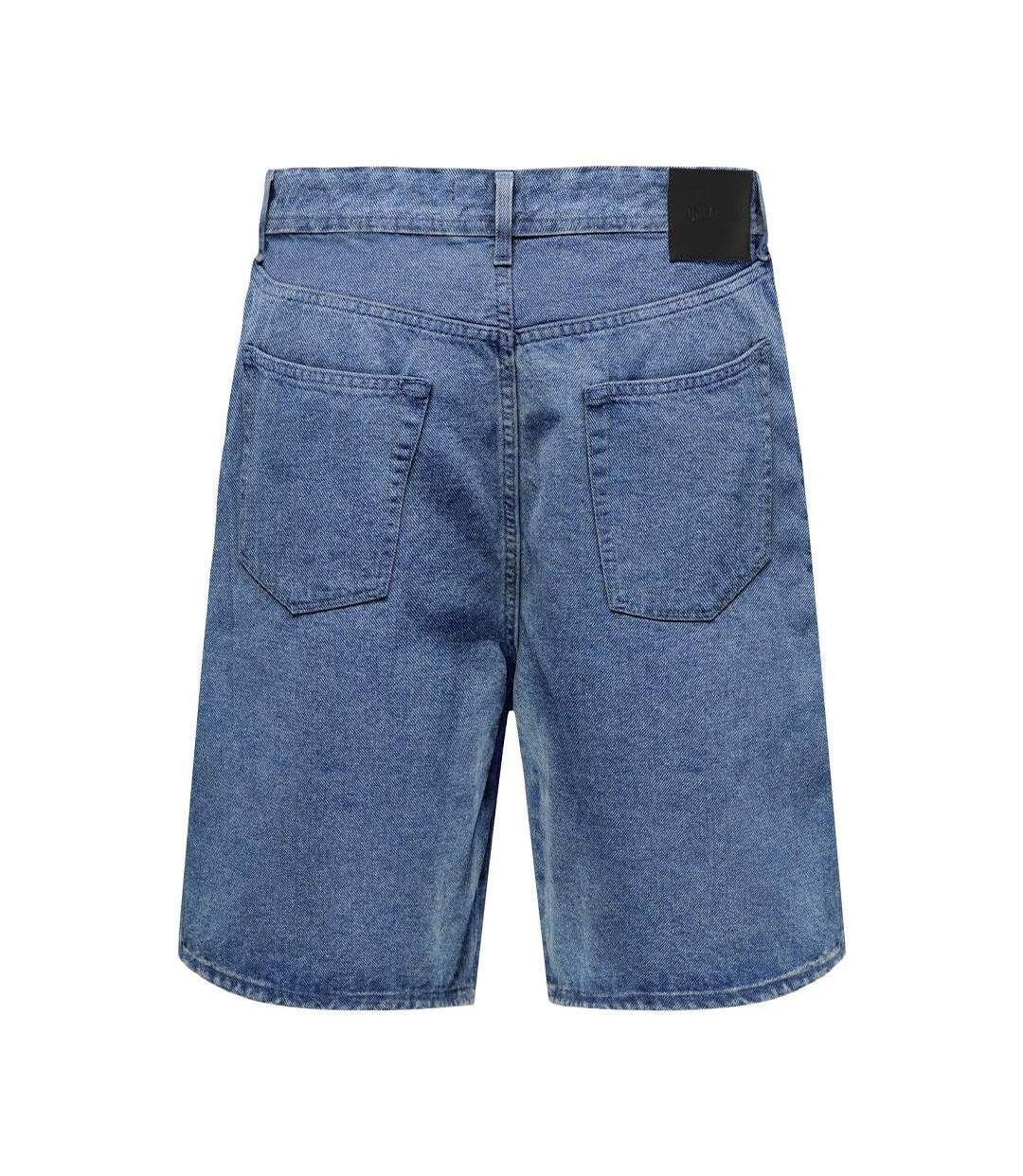 Short en jean bleu homme only & sons onsfade-2