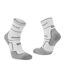 Chaussettes Twin Skin Homme Blanc Gris Chiné Hilly-2