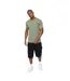 Mens Portville Everyday T-shirt Olive Crosshatch-4