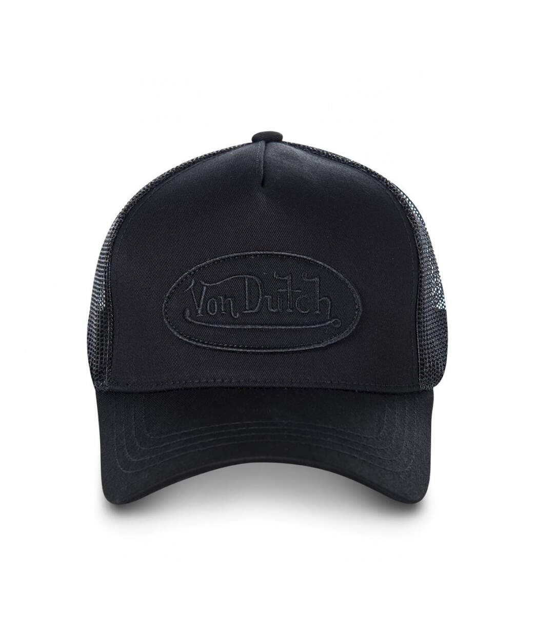 Casquette Von Dutch baseball filet Lofb Noir-2