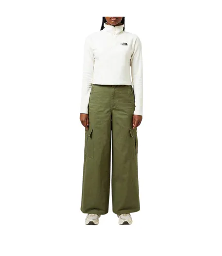 Haut Polaire Glacier Femme Blanc The North Face