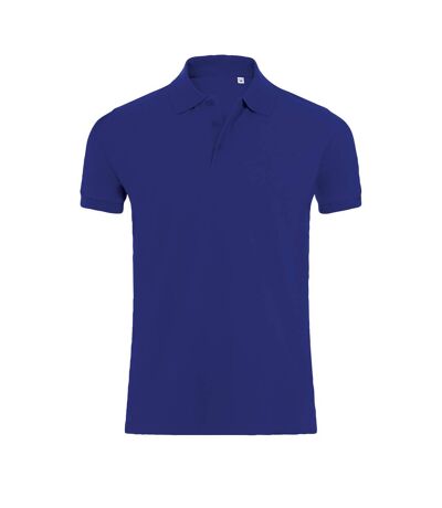 SOLS Mens Phoenix Short Sleeve Pique Polo Shirt (Ultramarine) - UTPC2782