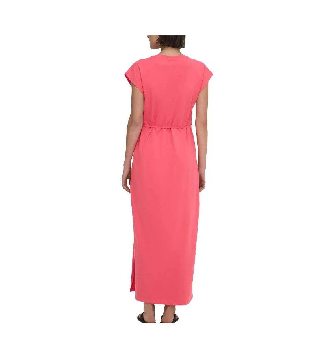 Robe longue rose femme jdy life-2