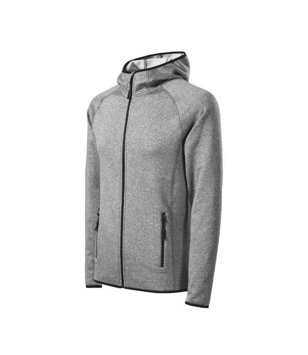 Veste À Capuche Direct Homme Gris Malfini-3