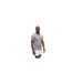 Lot De 3  T-shirts Motif/style Logo Homme Blanc Gris Noir Boss-1