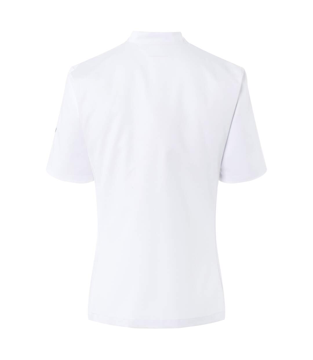Womens/ladies Greta Chef Jacket White Karlowsky-2