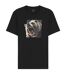 T-shirt Motif/style Doberman Homme Noir Boss-2