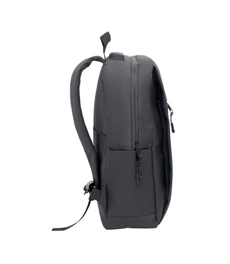 Akraos slim laptop backpack one size stone grey MidOcean