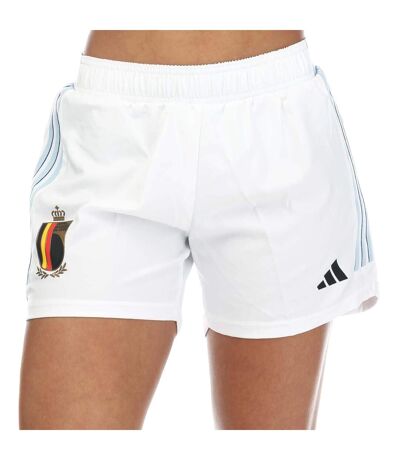 Short extérieur belgium 2022/23 femme blanc Adidas