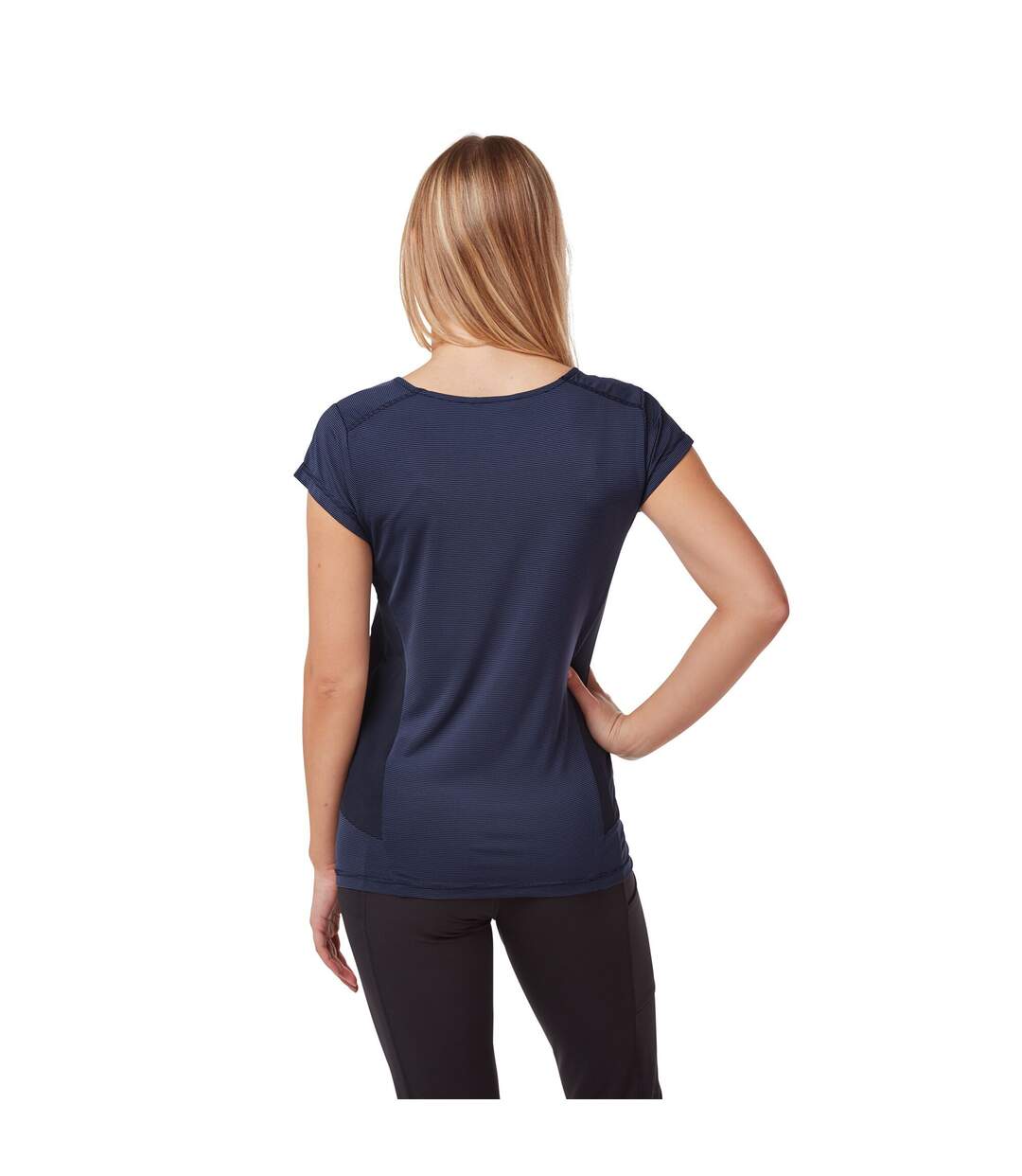 T-shirt manches courtes atmos femme bleu marine Craghoppers