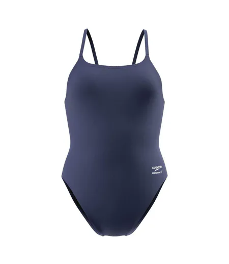Maillot De Bain 1 Pièce Uni Endurance Femme Bleu Marine Speedo