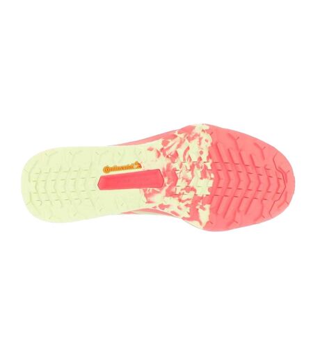 Chaussures Course À Pied Terrex Speed Ultra Trail Homme Vert Citron Rose Blanc Adidas