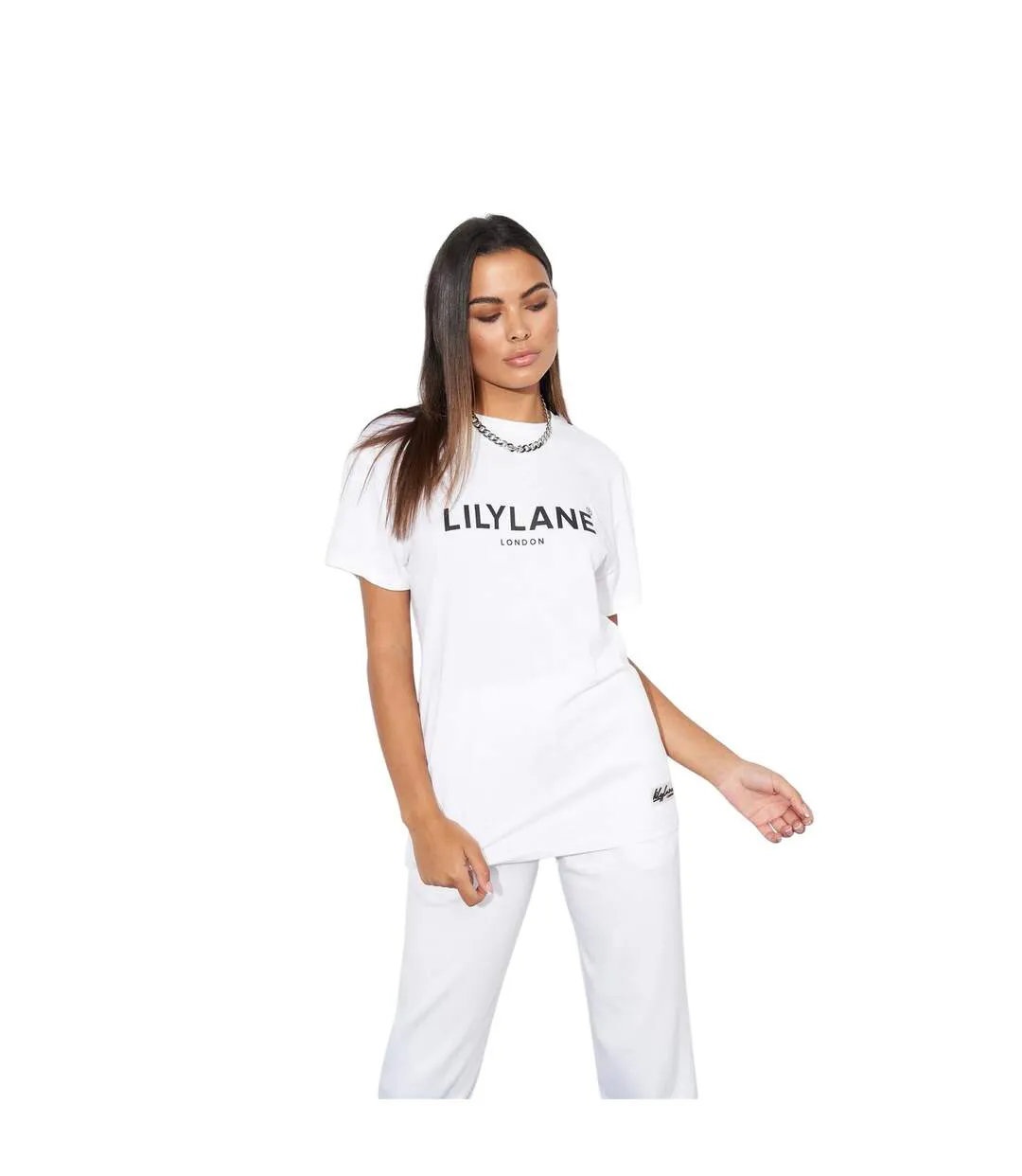 T-shirt Eliana Femme Blanc Lily Lane-2