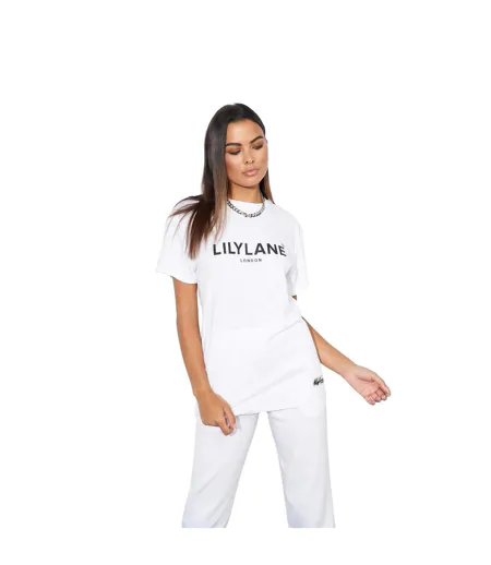 T-shirt Eliana Femme Blanc Lily Lane