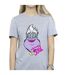 Disney Womens/Ladies Villains Ursula Unfortunate Soul Cotton Boyfriend T-Shirt (Gris sportif) - UTBI47142-3