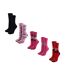 Ladies Mean Girls Gift: 5 Pairs of Casual Mid-Calf Novelty Mean Girls Socks-1