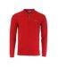 Polo Manches Longues Rouge Homme Hungaria Merapi