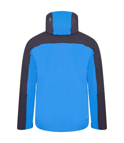 Dare 2B Mens Diluent III Waterproof Jacket (Athletic Blue/Ebony) - UTRG5851