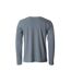 T-shirt Homme Gris Chiné Clique-2